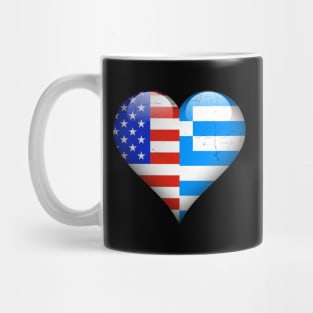 Half American Half Greek - Gift for Greek From Greece Mug